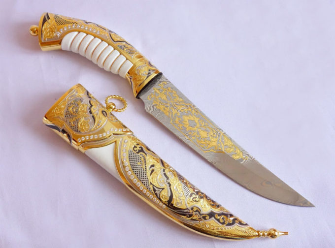 Нож Султан Белый
